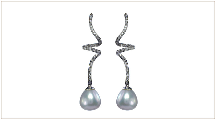 Bernhard Grassl Juwelier München Ohrschmuck Brillantspiralen